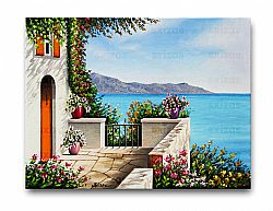 GREEK ISLAND LANDSCAPE