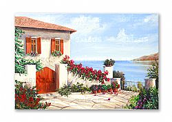 GREEK ISLAND LANDSCAPE